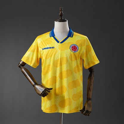 Colombia 1994 Home Retro Jersey
