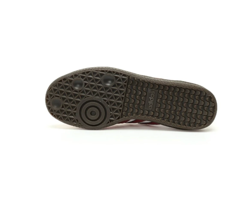Samba OG x Comme des Garcons (CDG) "Red Pink Cloud White Brown"