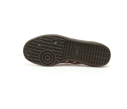 Samba OG x Comme des Garcons (CDG) "Red Pink Cloud White Brown"
