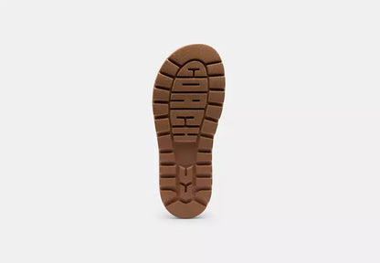 Brynn Crystal Logo Jacquard Sandals