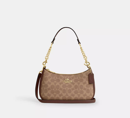 Teri Shoulder Bag In Signature Canvas