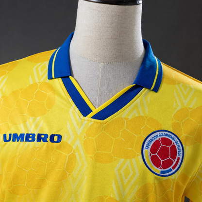 Colombia 1994 Home Retro Jersey
